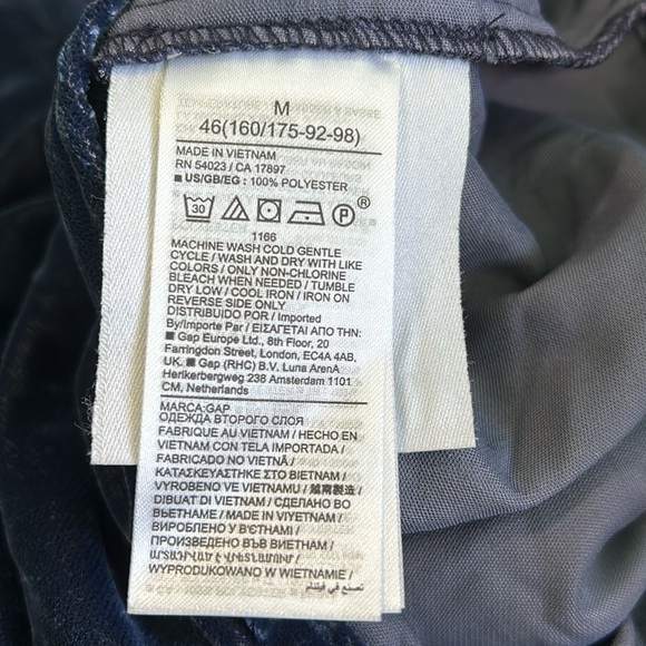 GAP velvet Boyfriend Shirt - Medium - New - Picture 9 of 9